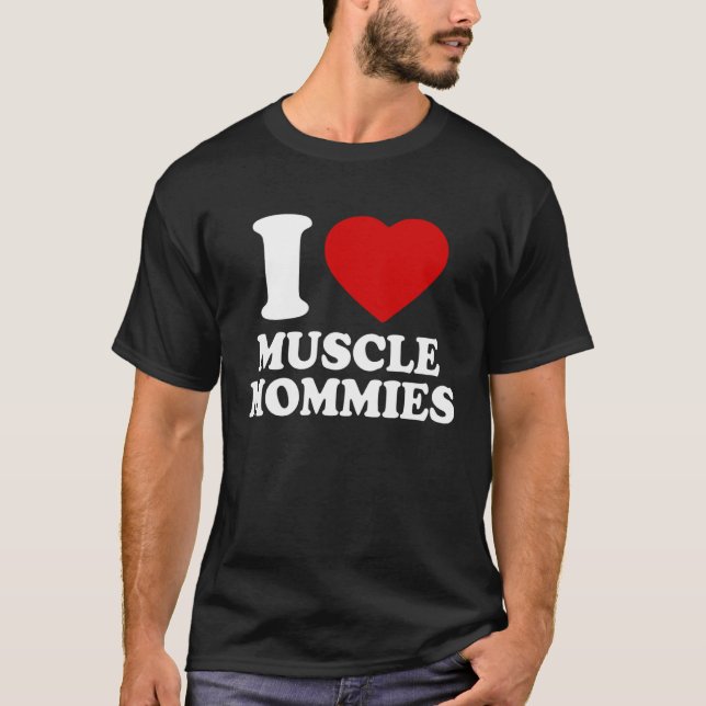 CAMISETA EU AMO MÚSCULAS MUSCULARES (Frente)