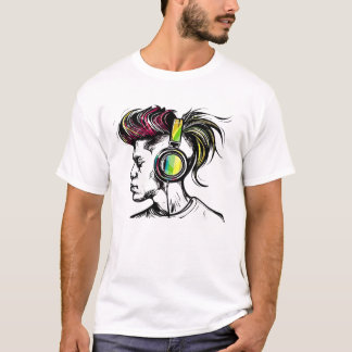 Camiseta Eu amo música