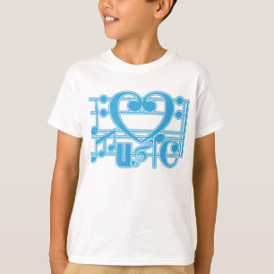 CAMISETA EU AMO MÚSICA