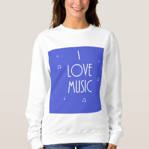 Camiseta eu amo música