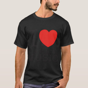 Camiseta Eu Amo Música Clássica