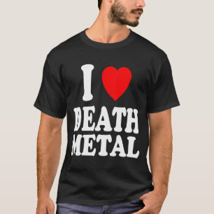 Camiseta Eu Amo Música Death Metal Rock Moshpit Hardco