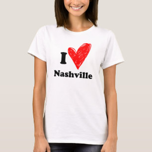 Camiseta Eu amo Nashville