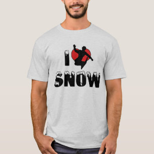 Camiseta Eu Amo Neve