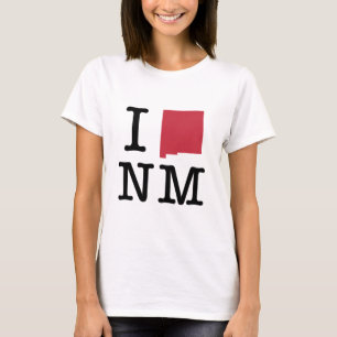 Camiseta Eu amo New mexico