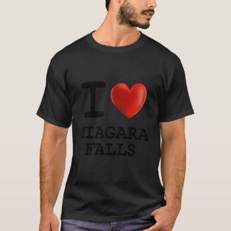 Camiseta Eu Amo Niagara Falls Tourist Ele