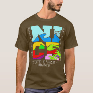 Camiseta EU AMO NICE Cote de Azur France