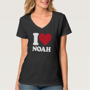 Camiseta Eu amo Noah - Eu coração Noah