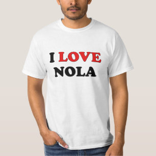 Camiseta Eu amo Nola