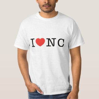 Camiseta EU AMO North Carolina