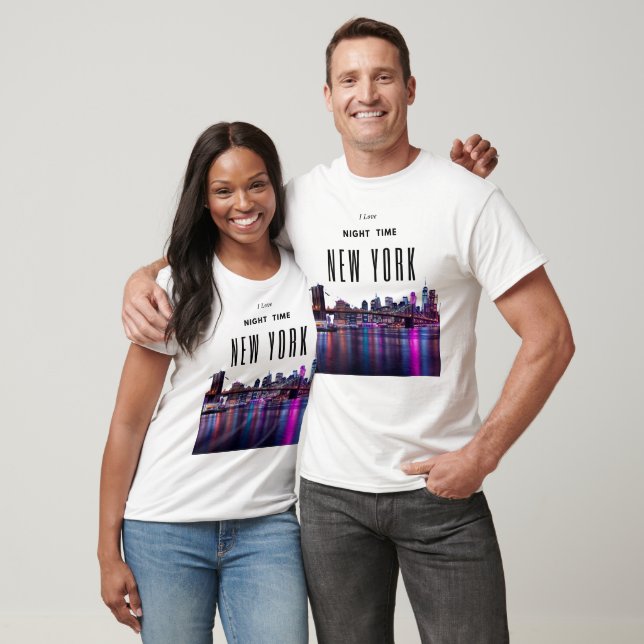 Camiseta Eu Amo Nova York (Unissex)