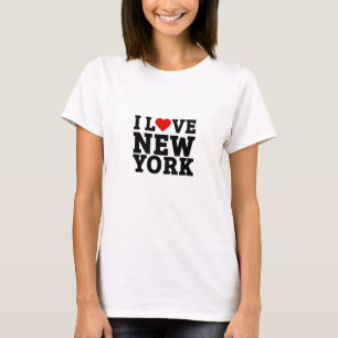 Camiseta Eu amo Nova York