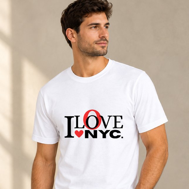 Camiseta Eu Amo NYC (Criador carregado)