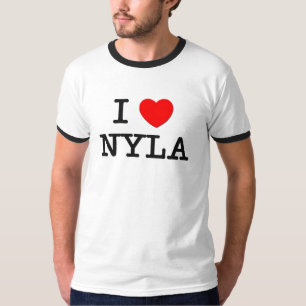 Camiseta Eu amo Nyla