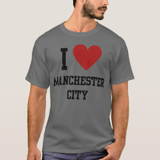 Camiseta eu amo o amigo do manchester city