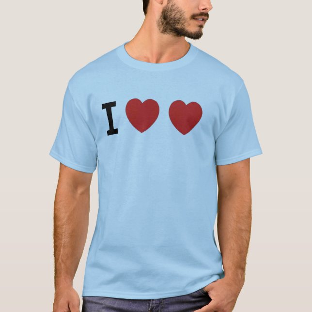 Camiseta Eu amo o amor (Frente)