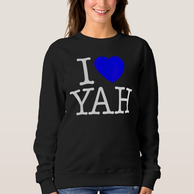 Camiseta Eu Amo o Amor YAH (Frente)
