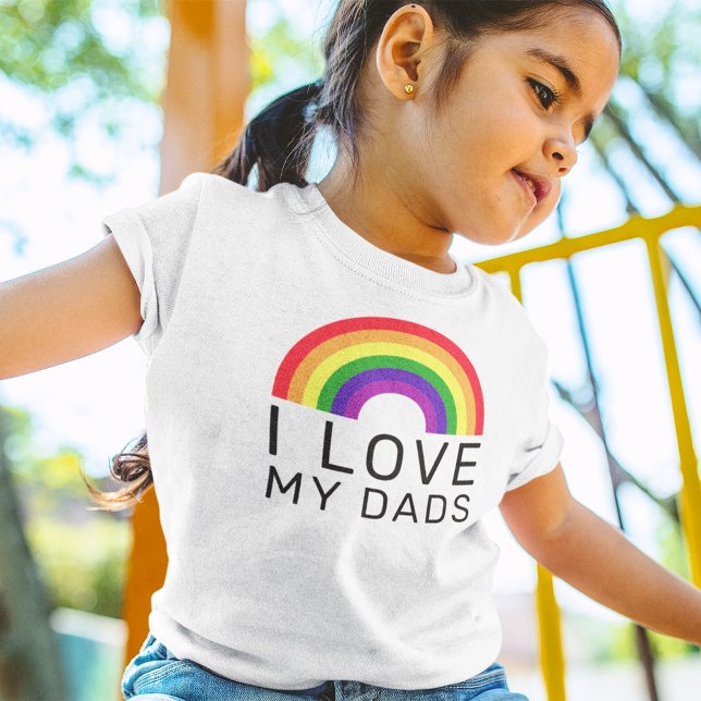Camiseta Eu Amo O Arco-Íris Orgulho Dos Meus Pais (Criador carregado)