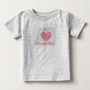 Camiseta eu amo o avô