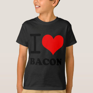 Camiseta Eu amo o bacon