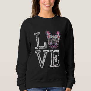 Camiseta Eu Amo O Cachorro Francês Engraçado Francês Cachor