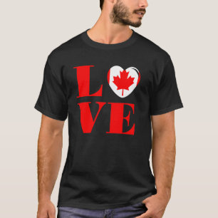 Camiseta Eu amo o Canadá