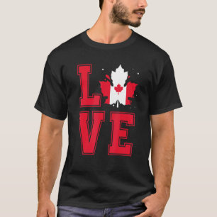 Camiseta Eu amo o Canadá