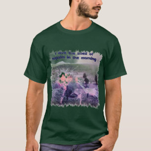 Camiseta Eu amo o cheiro do napalm na manhã!