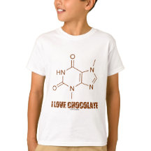 Eu amo o chocolate (a molécula química do