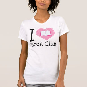 Camiseta Eu amo o clube de leitura