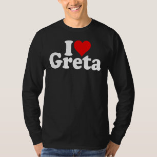CAMISETA EU AMO O CORAÇÃO GRETA