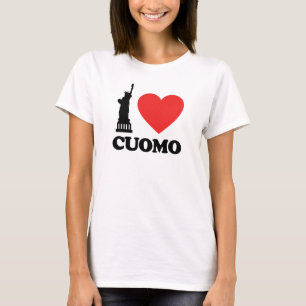 Camiseta Eu Amo O Cuomo  Estátua da Liberdade