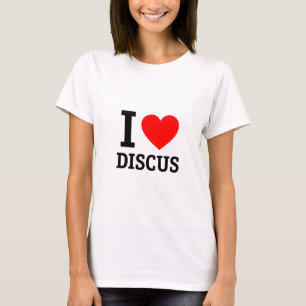 Camiseta Eu Amo O Disco