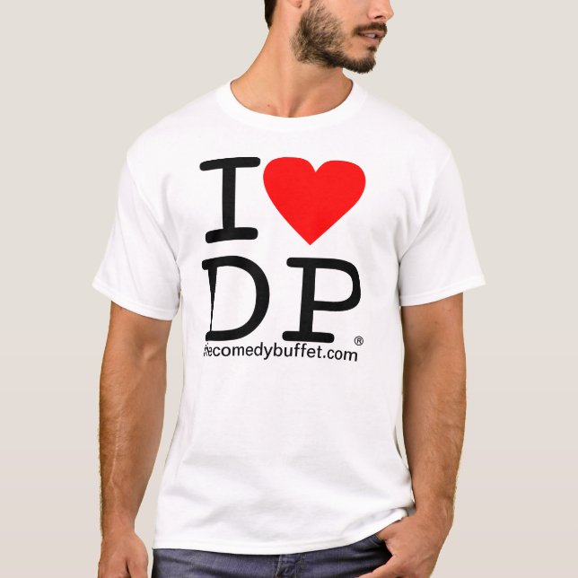 Camiseta Eu amo o DP (Frente)