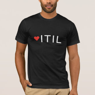 Camiseta Eu amo O e ITIL