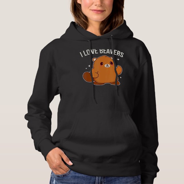 Camiseta Eu Amo O Espanhol De Beavernas (Frente)