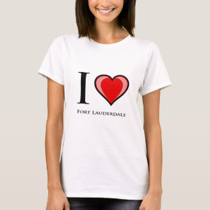 Camiseta Eu amo o Fort Lauderdale