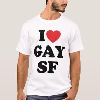Camiseta Eu amo o gay SF