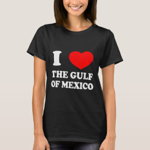 Camiseta Eu Amo O Golfo Do México Usa Engraçado Meme De 202
