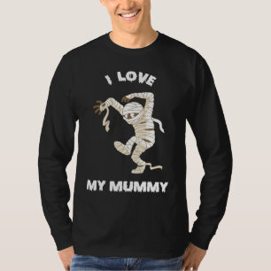Camiseta Eu Amo o Halloween da Minha Mamãe 2021