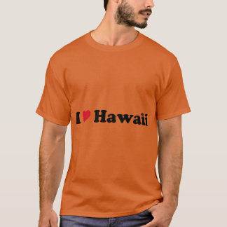 Camiseta Eu amo o Havaí 1