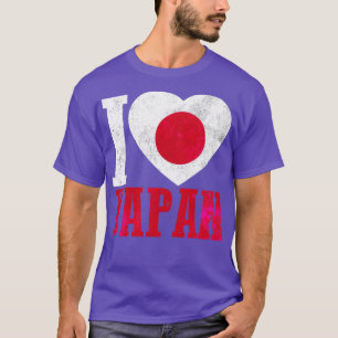 Camiseta Eu amo o Japão
