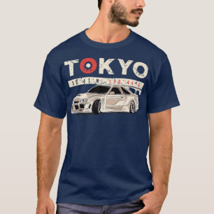 Camiseta Eu amo o Japão e Tóquio Carro de Velocidade Legal