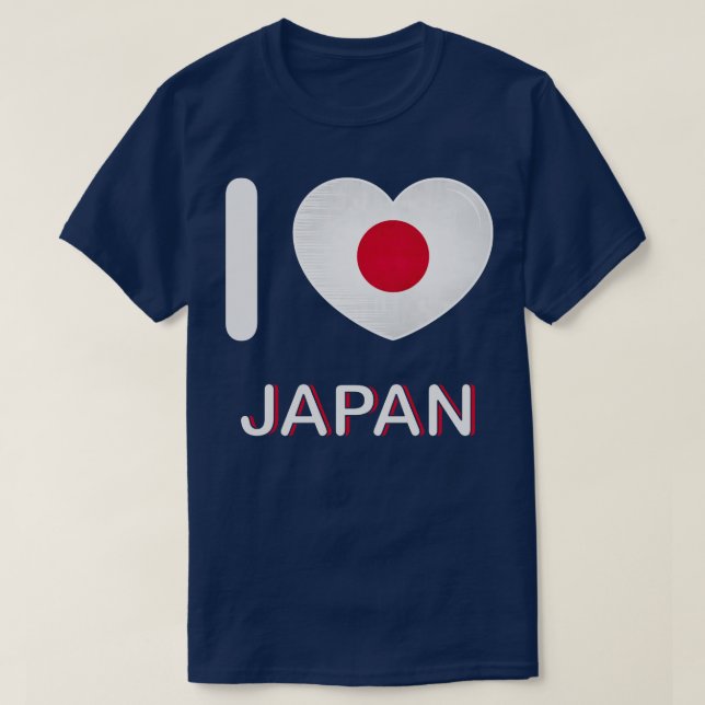 Camiseta Eu Amo O Japão Minha Casa Meu País 22 (Frente do Design)