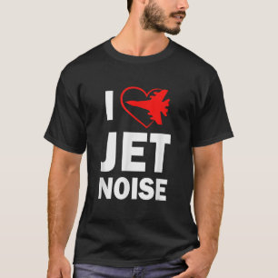 Camiseta Eu amo o Jet Noise Air Show