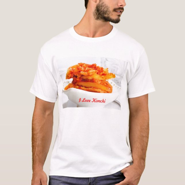 Camiseta eu amo o kimchi (Frente)