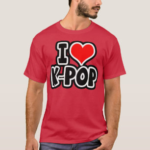 Camiseta Eu amo o KPop