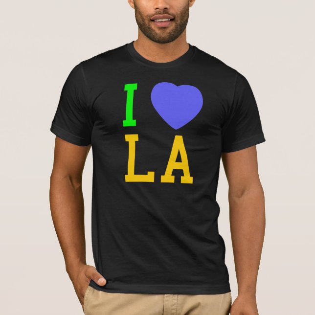Camiseta Eu amo o LA (Frente)