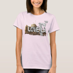 Camiseta Eu amo o LA - meninas de Los Angeles #1