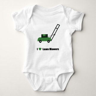 Camiseta Eu amo o Lawn Mowers